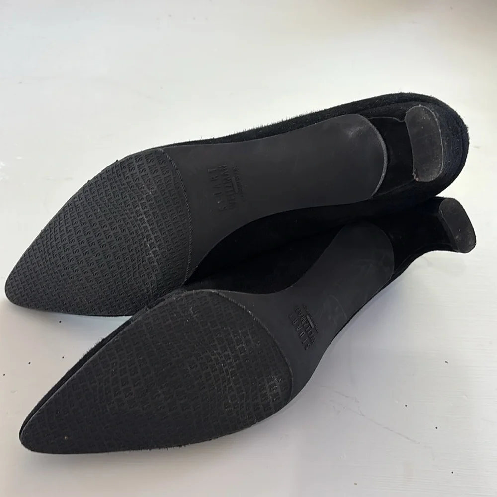Stuart Weitzman Black Women's suede‎ classic pumps Size 8.5N